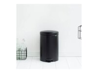 brabantia Newlcon Mülleimer 20,0 l schwarz, 1 St.