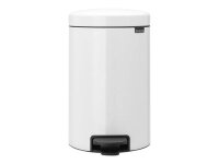 brabantia Newlcon Mülleimer 12,0 l weiß, 1 St.