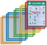 FRANKEN Magnetrahmen ECO farbsortiert A4, 10 St.