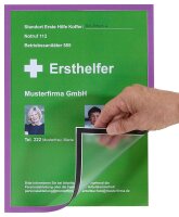 FRANKEN Magnetrahmen ECO farbsortiert A4, 10 St.