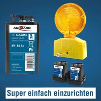 ANSMANN Batterien 4R25 Zink-Luft Alkaline 6V-Blockbatterie 6,0 V, 1 St.