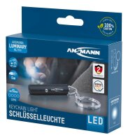 ANSMANN Keychain LED Taschenlampe schwarz 5,0 cm, 1 St.