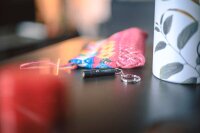 ANSMANN Keychain LED Taschenlampe schwarz 5,0 cm, 1 St.