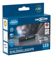 ANSMANN Keychain LED Taschenlampe schwarz 5,0 cm, 1 St.