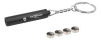ANSMANN Keychain LED Taschenlampe schwarz 5,0 cm, 1 St.