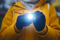 ANSMANN Keychain LED Taschenlampe schwarz 5,0 cm, 1 St.