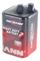 ANSMANN Batterien 4R25 Zink-Kohle 6V-Blockbatterie 6,0 V,...