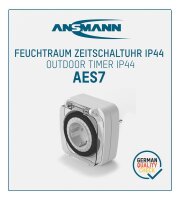 ANSMANN AES7 Zeitschaltuhr weiß