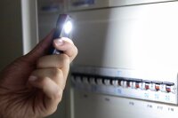 ANSMANN ML400R LED Taschenlampe schwarz 6,0 cm, 970 Lux, 400 Lumen, 5 W, 1 St.