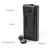 ANSMANN ML400R LED Taschenlampe schwarz 6,0 cm, 970 Lux, 400 Lumen, 5 W, 1 St.