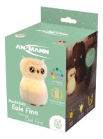 ANSMANN Eule Finn LED Nachtlicht weiß 9,23 cm, 0,2 W, 1 St.