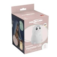 ANSMANN Hamster Lilli LED Nachtlicht weiß 9,23 cm, 0,2 W, 1 St.