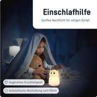 ANSMANN Hamster Lilli LED Nachtlicht weiß 9,23 cm, 0,2 W, 1 St.