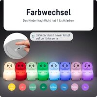 ANSMANN Hamster Lilli LED Nachtlicht weiß 9,23 cm, 0,2 W, 1 St.