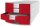 HAN Schubladenbox Impuls  rot 1012-17D, DIN A4 mit 4 Schubladen, 1 St.
