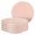 Seltmann Weiden Teller Nori rosé Ø 16,5 cm, 6 St.  ( 001.773862 )