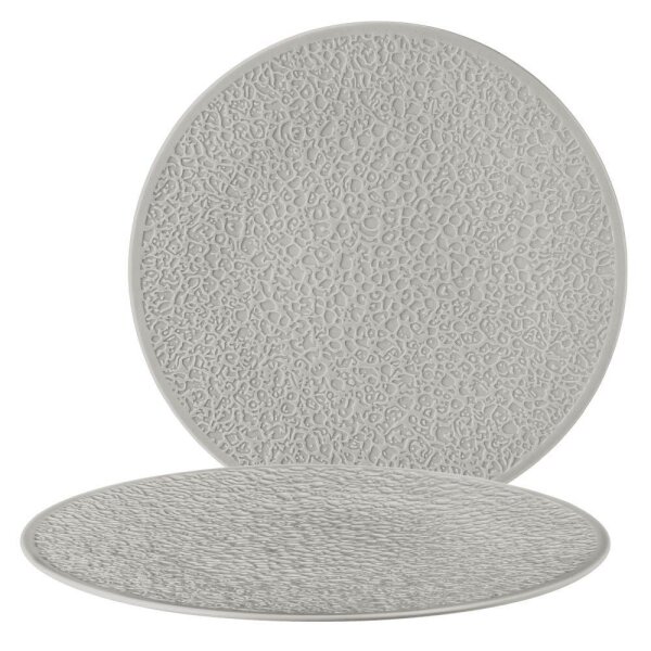 Seltmann Weiden Teller Nori grau, silber Ø 33,0 cm, 2 St.  ( 001.773872 )