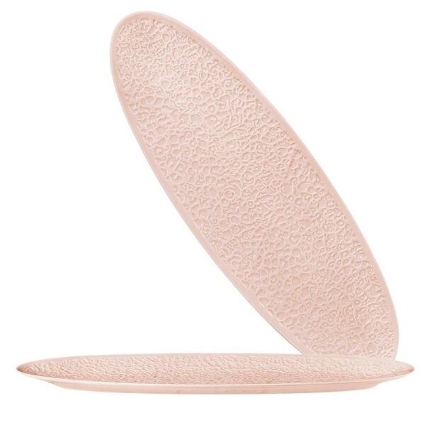Seltmann Weiden Teller Nori Coup rosé 44,3 x 14,4 cm, 2 St.  ( 001.773859 )