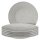 Seltmann Weiden Teller Nori grau, silber Ø 26,4 cm, 6 St.  ( 001.775439 )