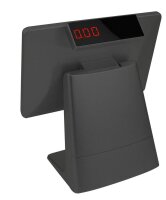 OLYMPIA Registrierkasse TS10 inkl. eingebautem Scanner (ohne TSE-Lizenz) schwarz