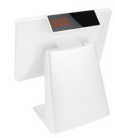 OLYMPIA Registrierkasse TS10 inkl. eingebautem Scanner (ohne TSE-Lizenz) weiß