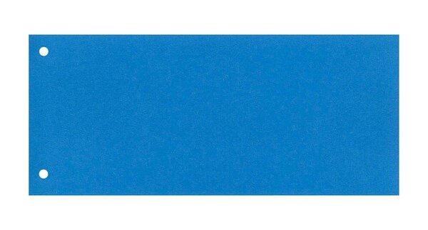 Wekre Trennstreifen blau, 180 g/m² Karton 24,0 x 10,5 cm, 100 Blatt