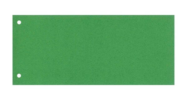 Wekre Trennstreifen grün, 180 g/m² Karton 24,0 x 10,5 cm, 100 Blatt