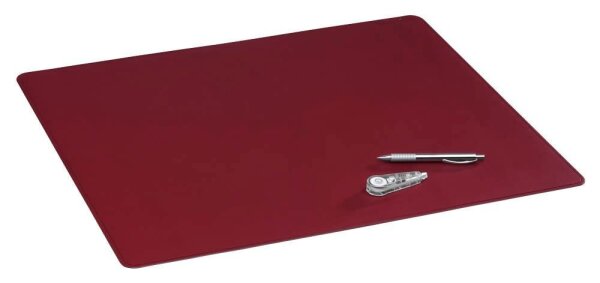 DURABLE Schreibtischunterlage rot Kunststoff 65,0 x 50,0 cm, 1 St.