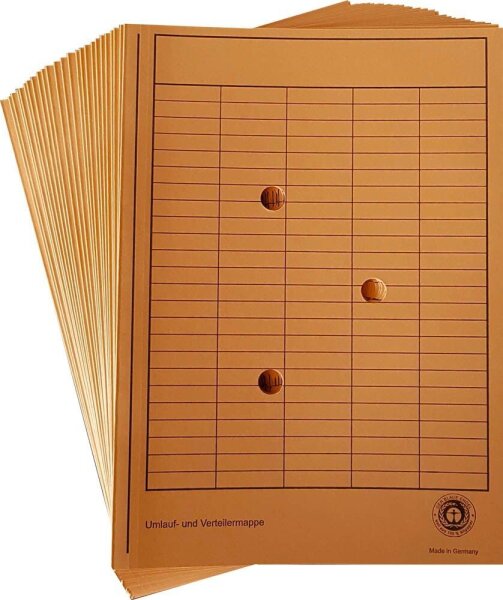 Wekre Sammelmappen DIN A4 orange, 25 St.