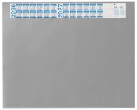 DURABLE Schreibtischunterlage grau Kunststoff 65,0 x 52,0...