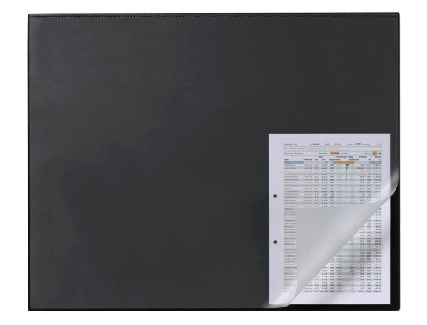 DURABLE Schreibtischunterlage schwarz Kunststoff 65,0 x 52,0 cm, 1 St.