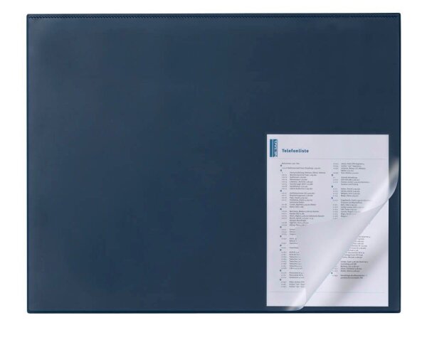 DURABLE Schreibtischunterlage dunkelblau Kunststoff 65,0 x 52,0 cm, 1 St.