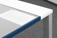 DURABLE Schreibtischunterlage dunkelblau Kunststoff 65,0 x 52,0 cm, 1 St.