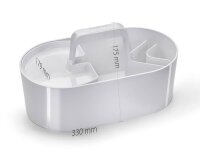 HAN Schreibtisch-Organizer Toolbox Loft snow white Kunststoff 4 Fächer 34,0 x 18,7 x 18,8 cm