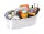 HAN Schreibtisch-Organizer Toolbox Loft snow white Kunststoff 4 Fächer 34,0 x 18,7 x 18,8 cm
