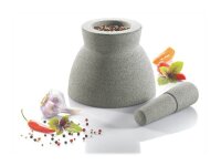 GEFU® Mörser CRUNCHY grau Ø 17,3 cm 2-tlg., 1 St.