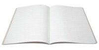 SIGEL Notizhefte Linescape ca. DIN A5 kariert, dunkelgrau, hellgrau Softcover 68 Seiten, 2 St.