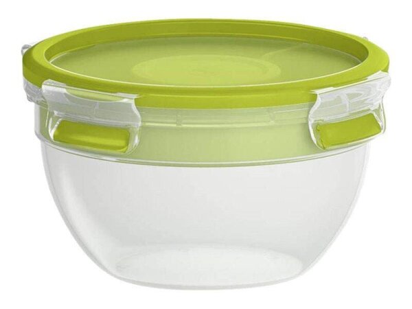 emsa Frischhaltedose CLIP & GO 9,5 cm hoch transparent 1,0 l, 1 St.