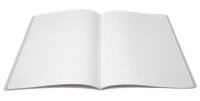 SIGEL Notizhefte Linescape ca. DIN A5 kariert, mittelblau, neon-grün Softcover 68 Seiten, 2 St.
