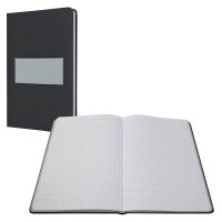 SIGEL Notizbuch Linescape ca. DIN A5 kariert, dunkelgrau,...