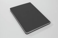 SIGEL Notizbuch Linescape ca. DIN A5 kariert, dunkelgrau, hellgrau Hardcover 176 Seiten, 1 St.