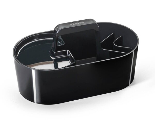HAN Schreibtisch-Organizer Toolbox Loft jet black Kunststoff 4 Fächer 34,0 x 18,7 x 18,8 cm