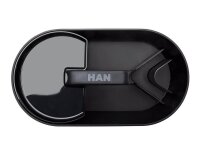 HAN Schreibtisch-Organizer Toolbox Loft jet black Kunststoff 4 Fächer 34,0 x 18,7 x 18,8 cm