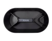HAN Schreibtisch-Organizer Toolbox Loft jet black Kunststoff 4 Fächer 34,0 x 18,7 x 18,8 cm
