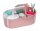 HAN Schreibtisch-Organizer Toolbox Loft flamingo rosa Kunststoff 4 Fächer 34,0 x 18,7 x 18,8 cm