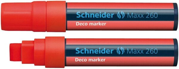 Schneider Maxx 260 Kreidemarker rot 5,0 - 15,0 mm, 1 St.