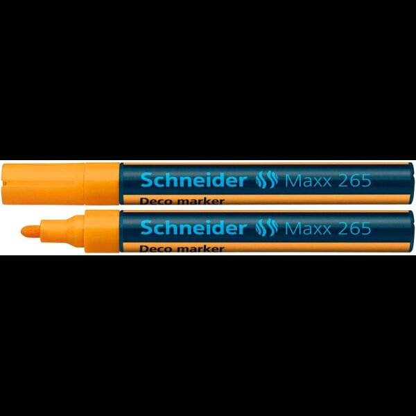 Schneider Maxx 265 Kreidemarker orange 2,0 - 3,0 mm, 1 St.