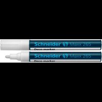Schneider Maxx 265 Kreidemarker weiß 2,0 - 3,0 mm,...