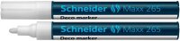 Schneider Maxx 265 Kreidemarker weiß 2,0 - 3,0 mm,...