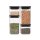 brabantia Vorratsdosen-Set transparent 2x 0,7/2x 1,6 l, 1 Set